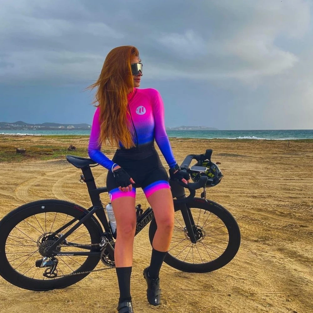 Vvsportsdesigns Woman Triathlo - Cycling Gear For Winter 评论和价格