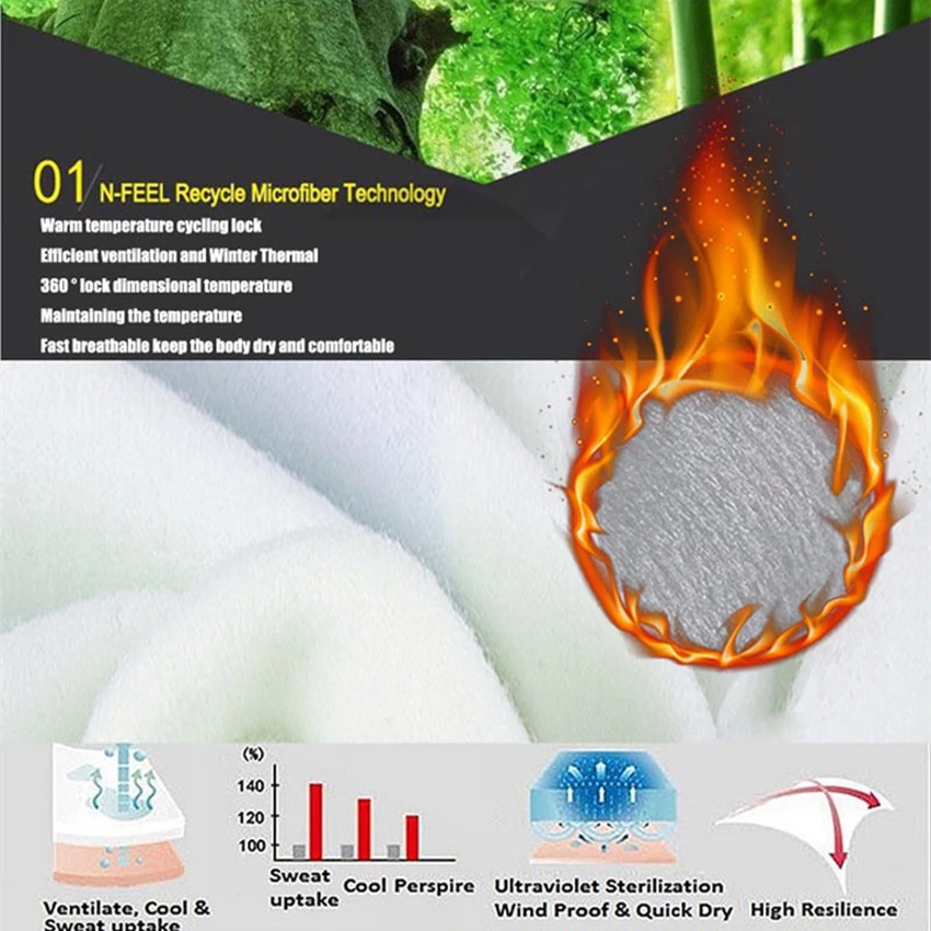 2026 Winter Thermal Fleece Cyc - Cycling Gear For Winter 评论和价格