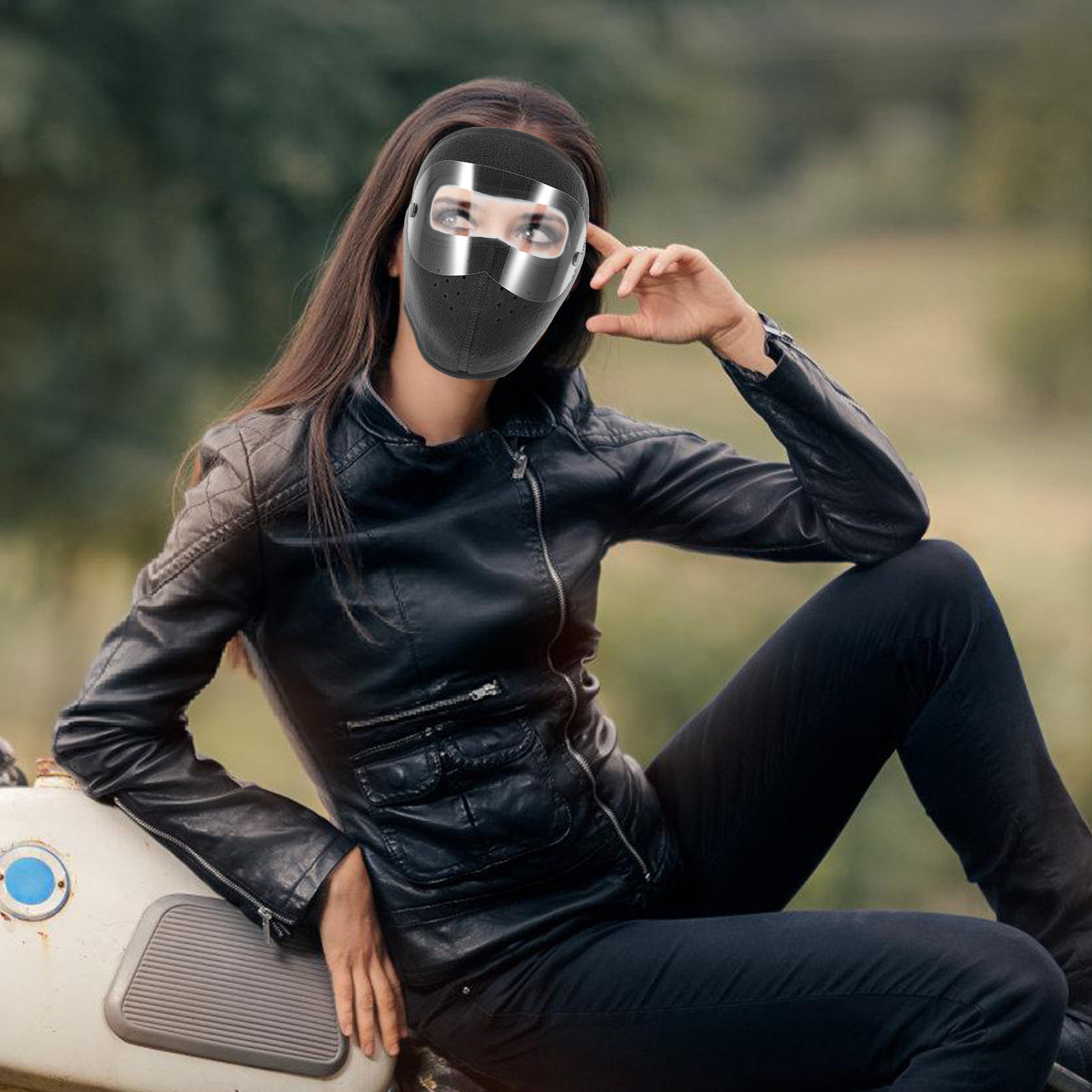 Weather Full Face Cover Mask F - Cycling Gear Weather 评论和价格
