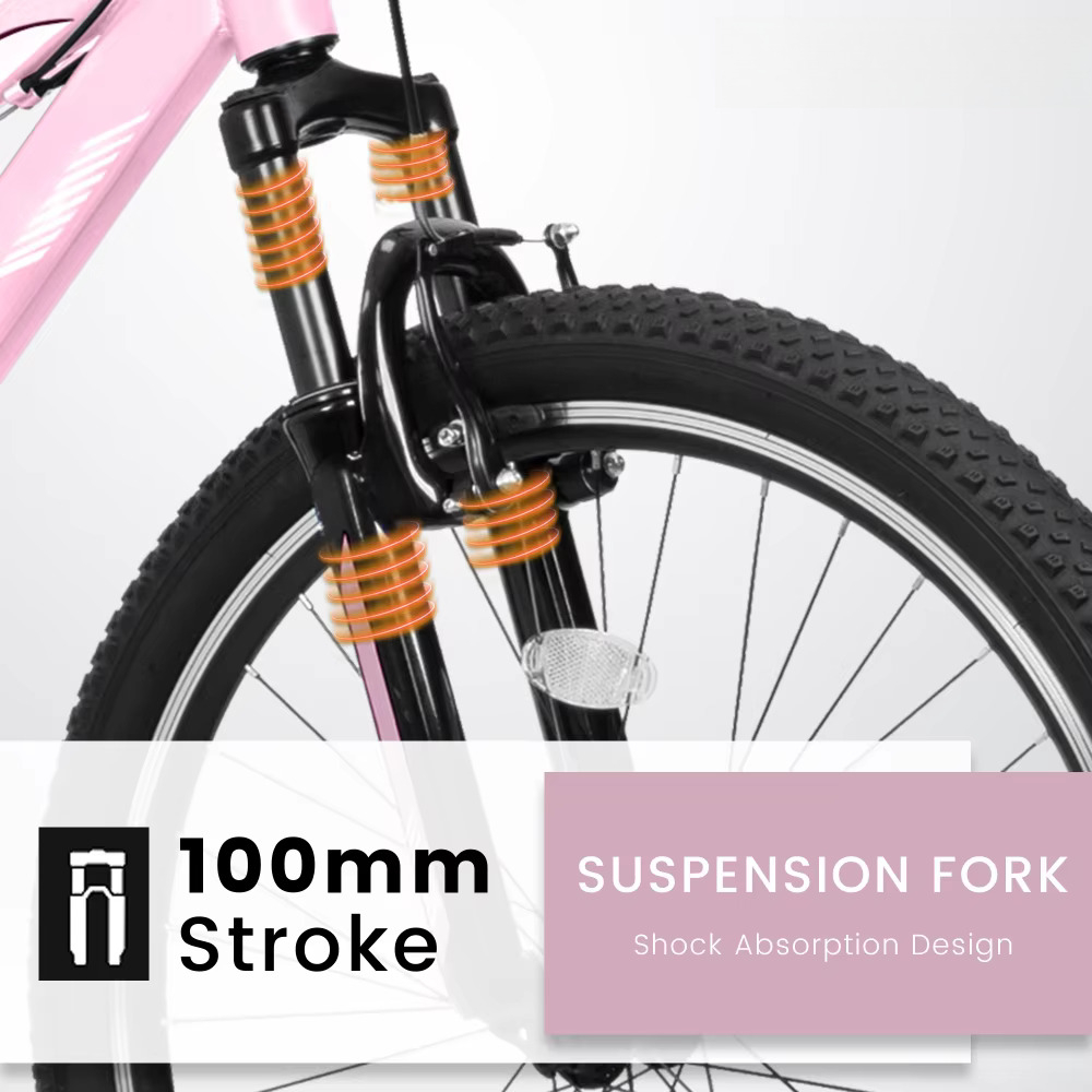 24/26 Inch Mountain Bike for M - Carbon Bike Frame 评论和价格