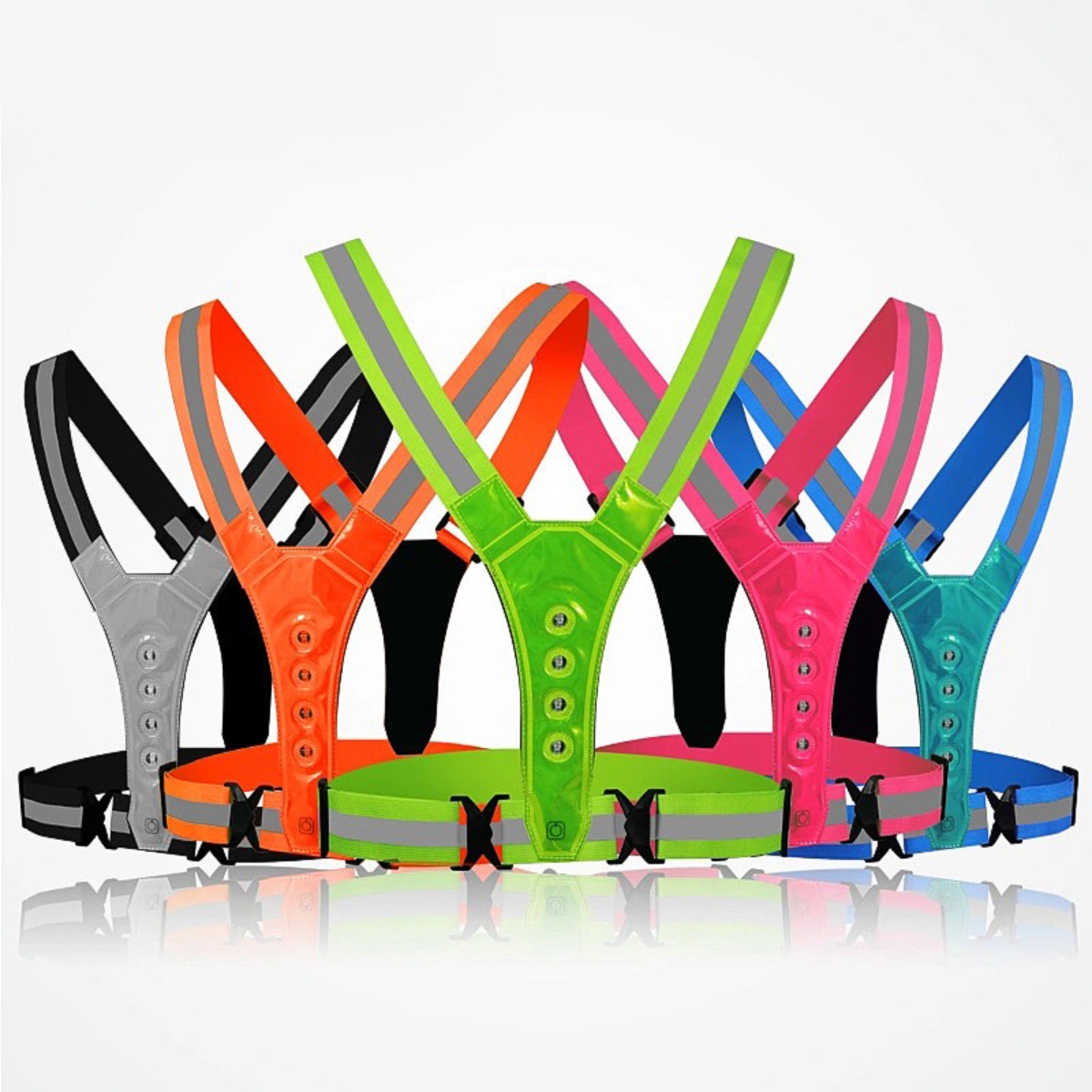 Adjustable LED Running & Cycli - Cycling Gear For Winter 评论和价格