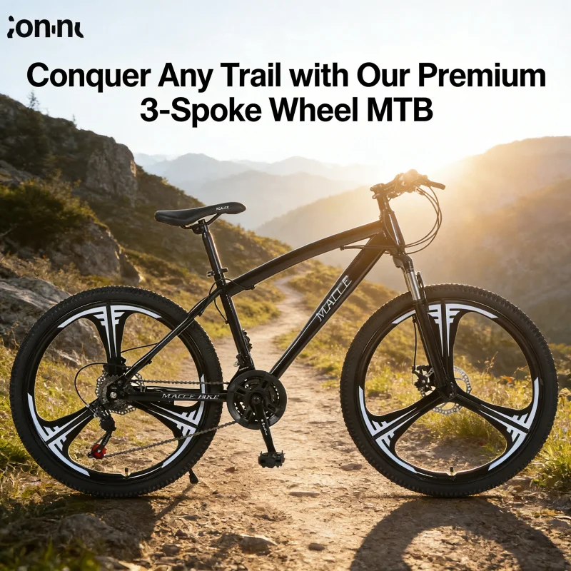Black 24-inch Three-Knife Moun - Carbon Bike Frame 评论和价格