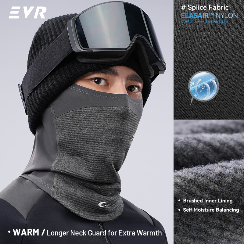 EVR Winter Wool Face Mask Neck - Cycling Gear For Winter 评论和价格